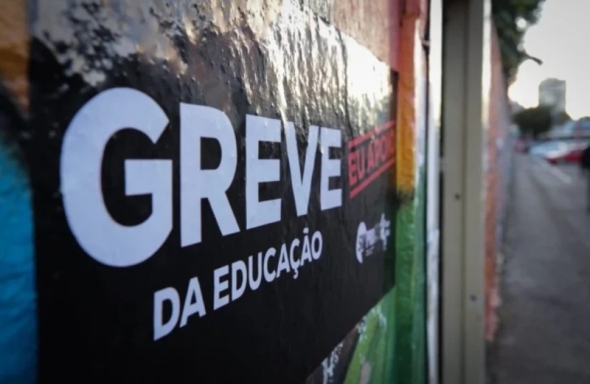 Educação em greve em Santa Catarina
