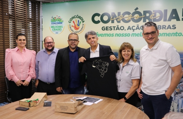 Prefeitura de Concórdia recebe visita de comitiva do Estado do Acre